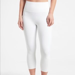 NWT Athleta Elation Capri in White